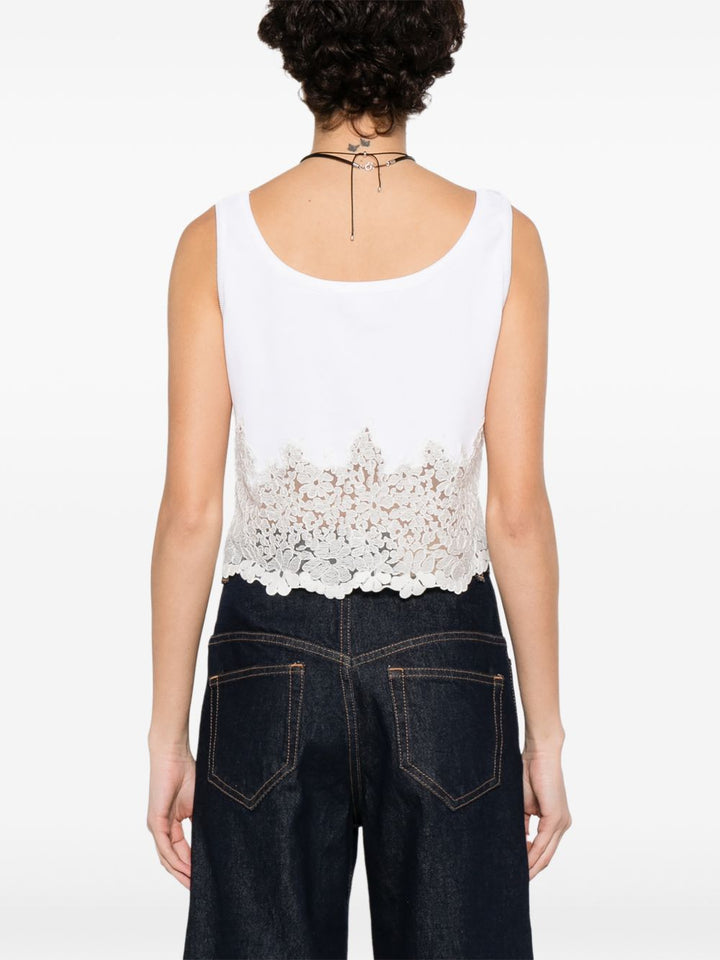 Ermanno Scervino Top - WHITE | 64f79206a724c7e9f08aaf790cb41c9273e9297f