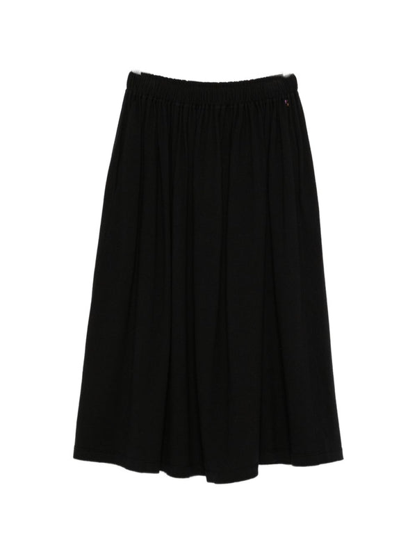 Cotton And Cashmere Midi Skirt