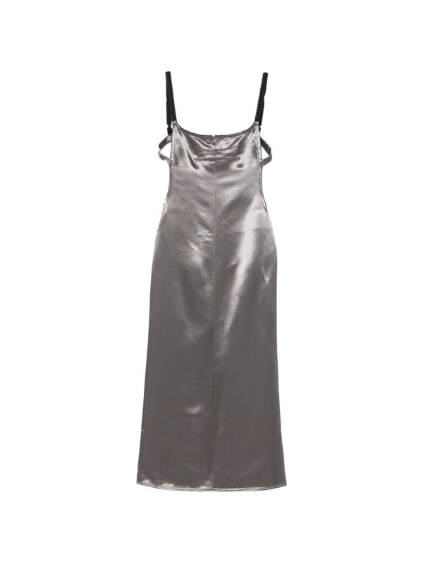 Satin Midi Dress