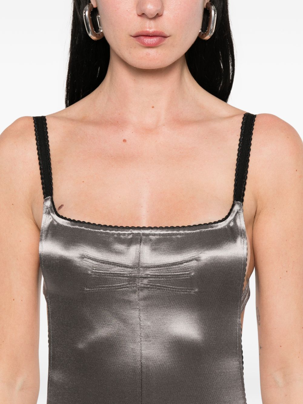 The Attico Fashion Dresses - Blacks and greys | fb6be96e584db0e990bf9eb93d2745f4e1f19073