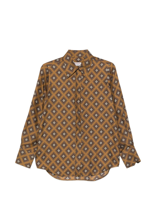 Printed Silk Shirt