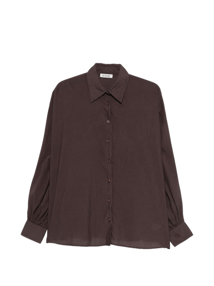 Sosue Shirts - Brown | 10e300f5ffe801ba0edeed9261897b75626827b1