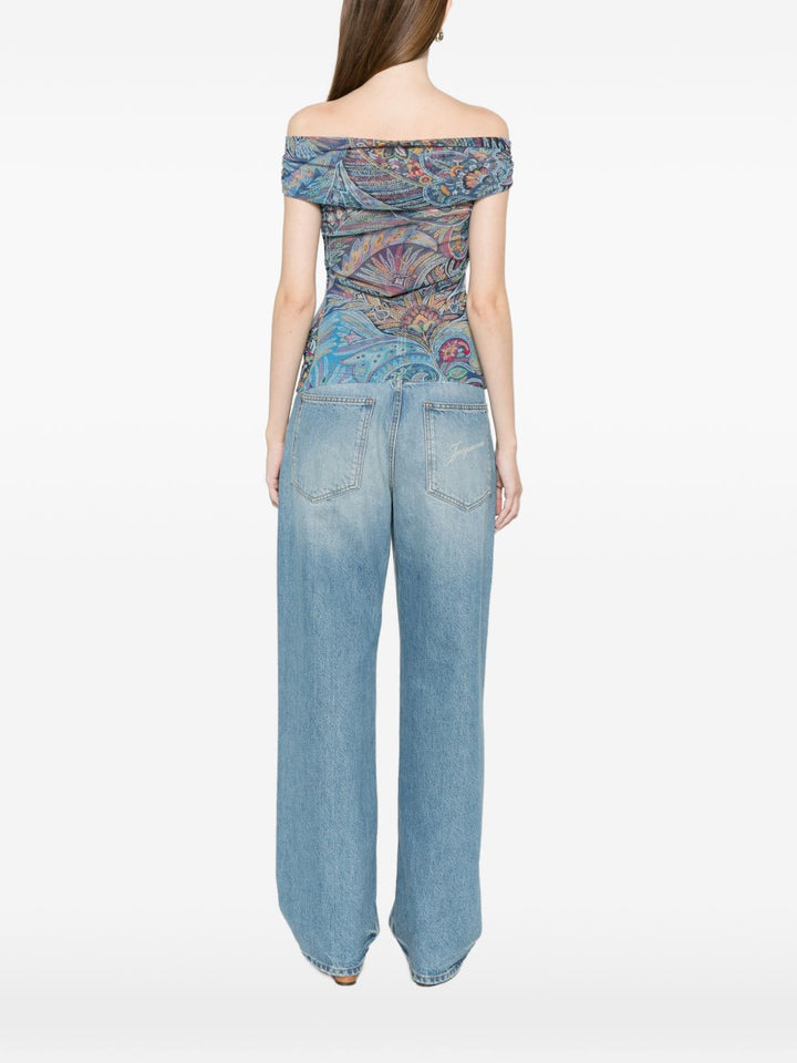 Etro Top - Blue and green | 042f676a93470a96b1fc58b8bedaa1a0c1959d15