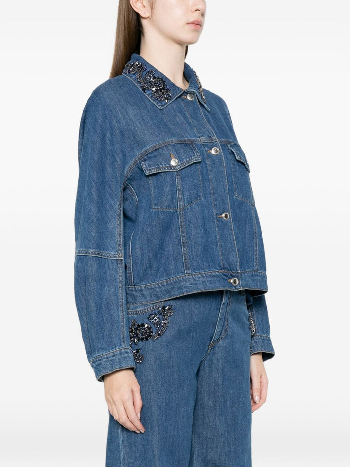 Ermanno Firenze Coats - Blue and green | 26aa14e2ab7d9c29deeb756c70c4ec906c5fe87a