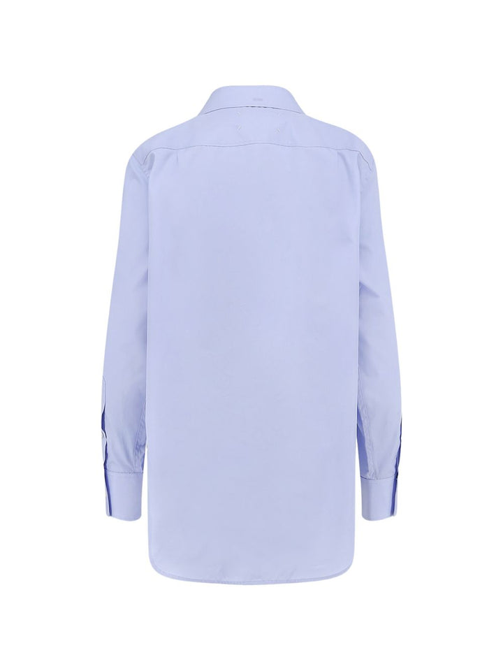 Maison Margiela Shirts - Blu e verdi | 58a973551b9f84255d207afb0a1515338a1fa678