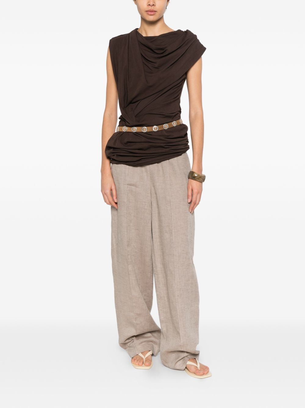 Fabiana Filippi Trousers - Marroni | abb2287b822aa314ba9fa22a02c5d97b32631308