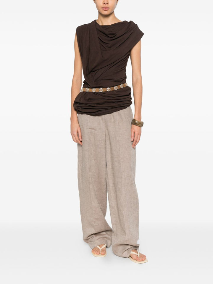 Fabiana Filippi Trousers - Marroni | abb2287b822aa314ba9fa22a02c5d97b32631308