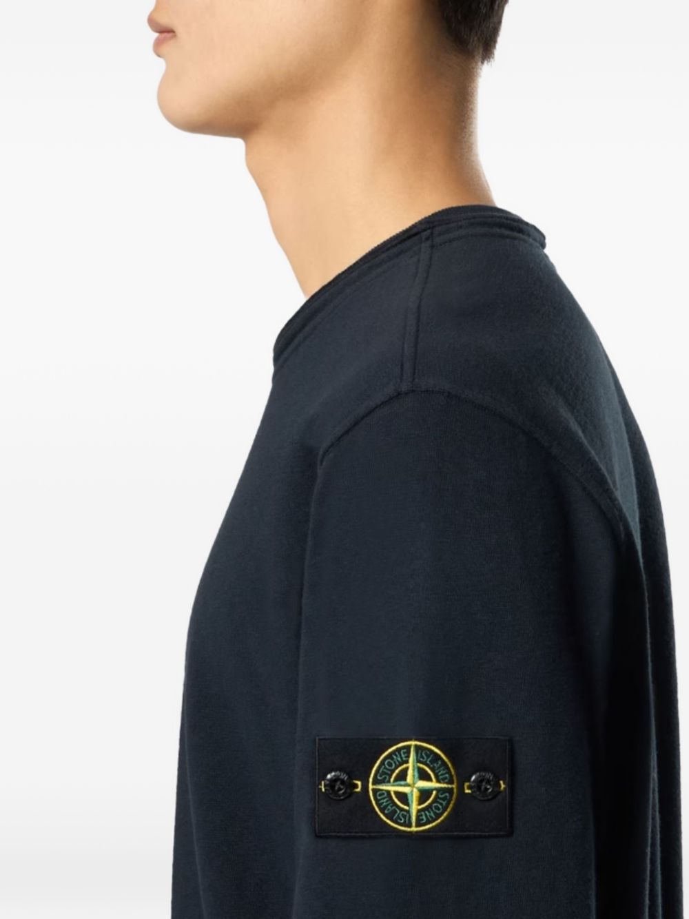 Stone Island Sweaters - Blue and green | 28961f5a0cae18106624e8157c330816abed049e