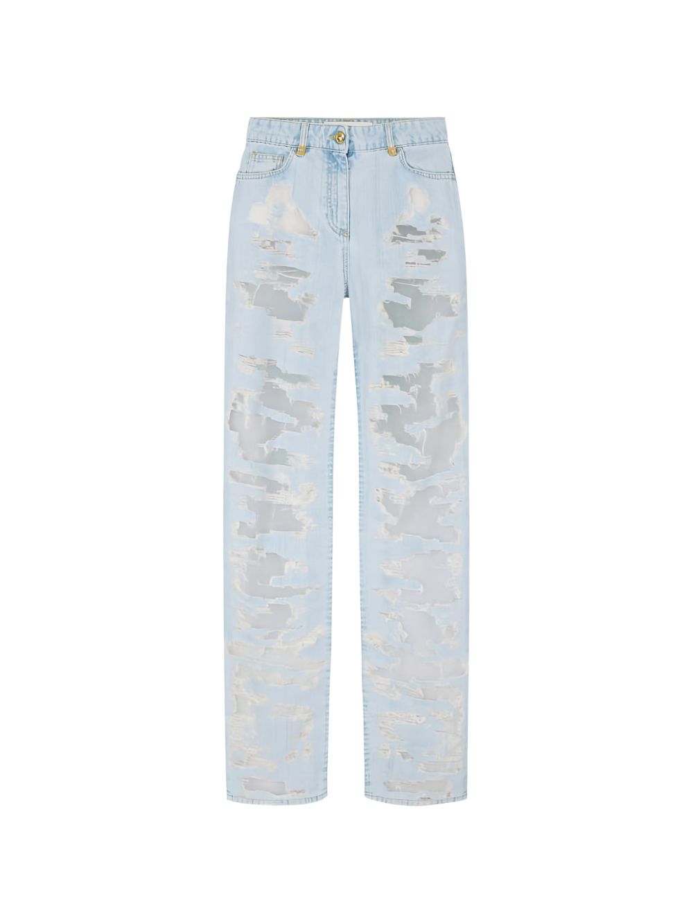 Elisabetta Franchi Jeans - Blue and green | 36fec753dbe09d32da9549a5ae2edf0a24649ad5