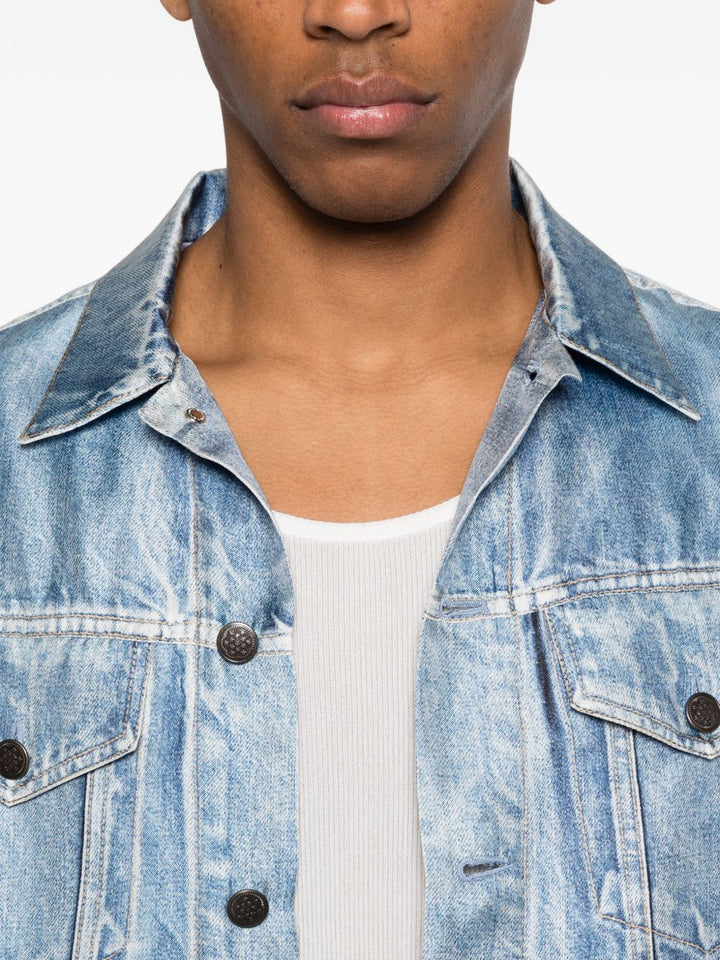 Pierre Louis Mascia Jackets - Blu e verdi | 4395ed3969de301e756ee63ab4bfe878bff5ec03