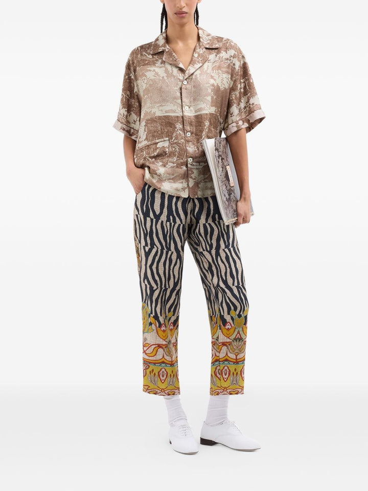 Pierre Louis Mascia Trousers - Vivaci | 16255e2eb1ef8c442d0f72c7847663cbf05620dc