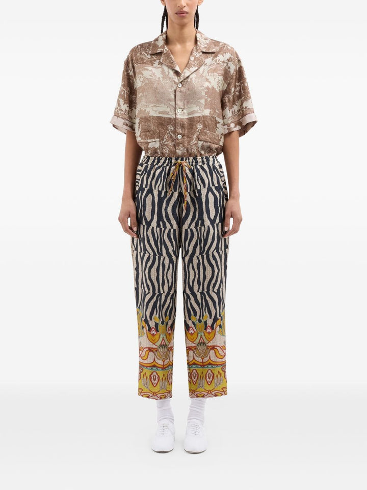 Pierre Louis Mascia Trousers - Vivaci | 31096edf5735ff5f94dd3195ee8d86ede26b916b
