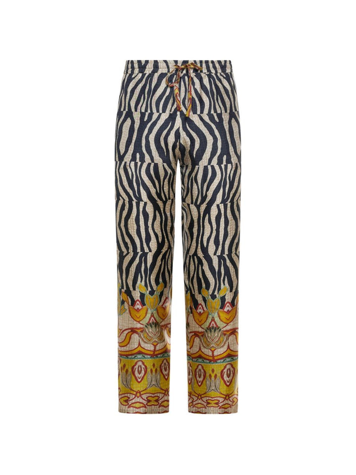 Pierre Louis Mascia Trousers - Vivaci | 00e260138a5adf53a18e8cbf69bc7ab3bfc7d16e