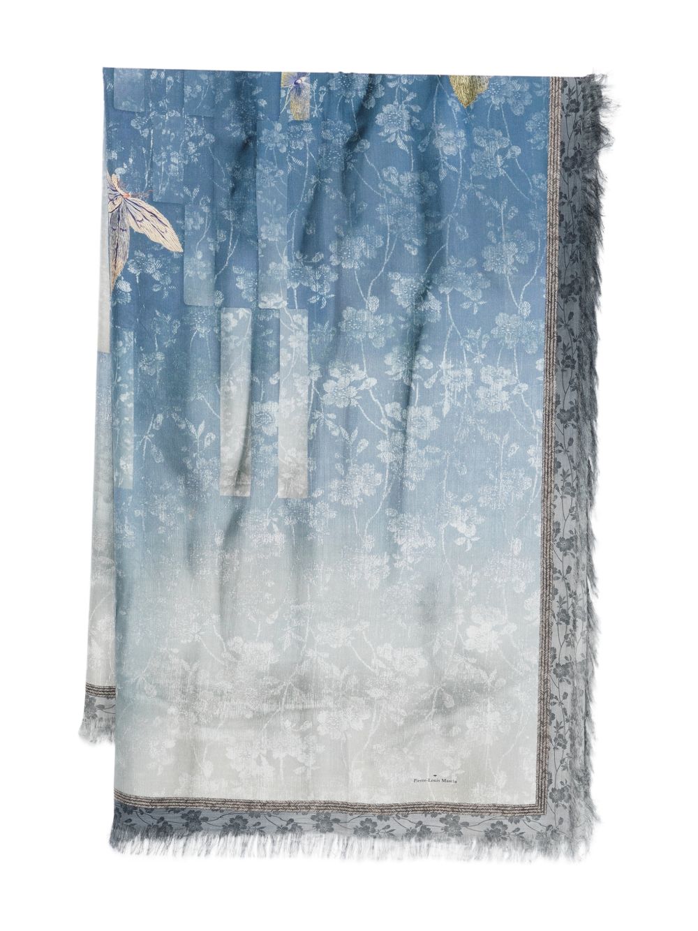 Pierre Louis Mascia Scarfs - Blue and green | 1a0bc4d5ddbc1eb4a38155de6a8a0c04d49fbba6