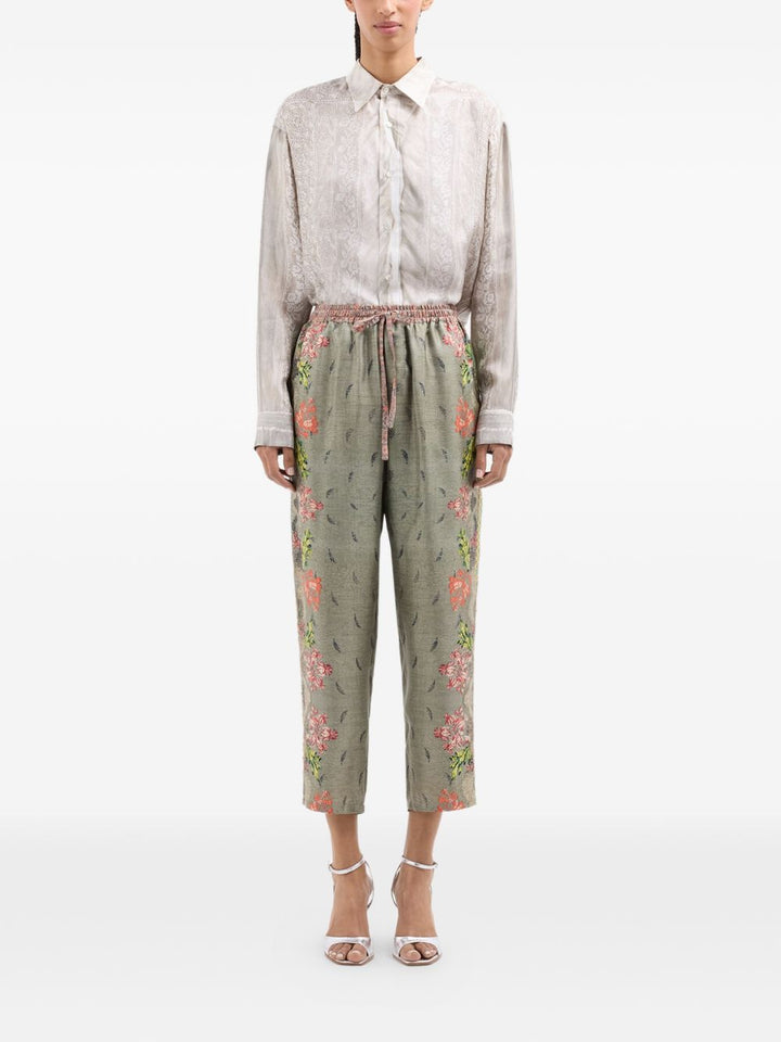 Pierre Louis Mascia Trousers - MARRONE | d1388751c5ed2ceb20dc41147ce12ea285404b6f