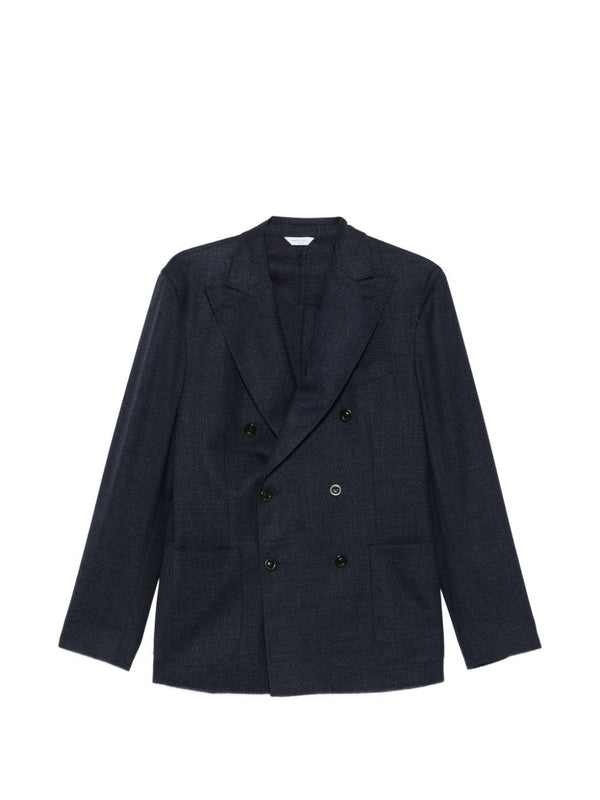 Wool Double-Breasted Jacket