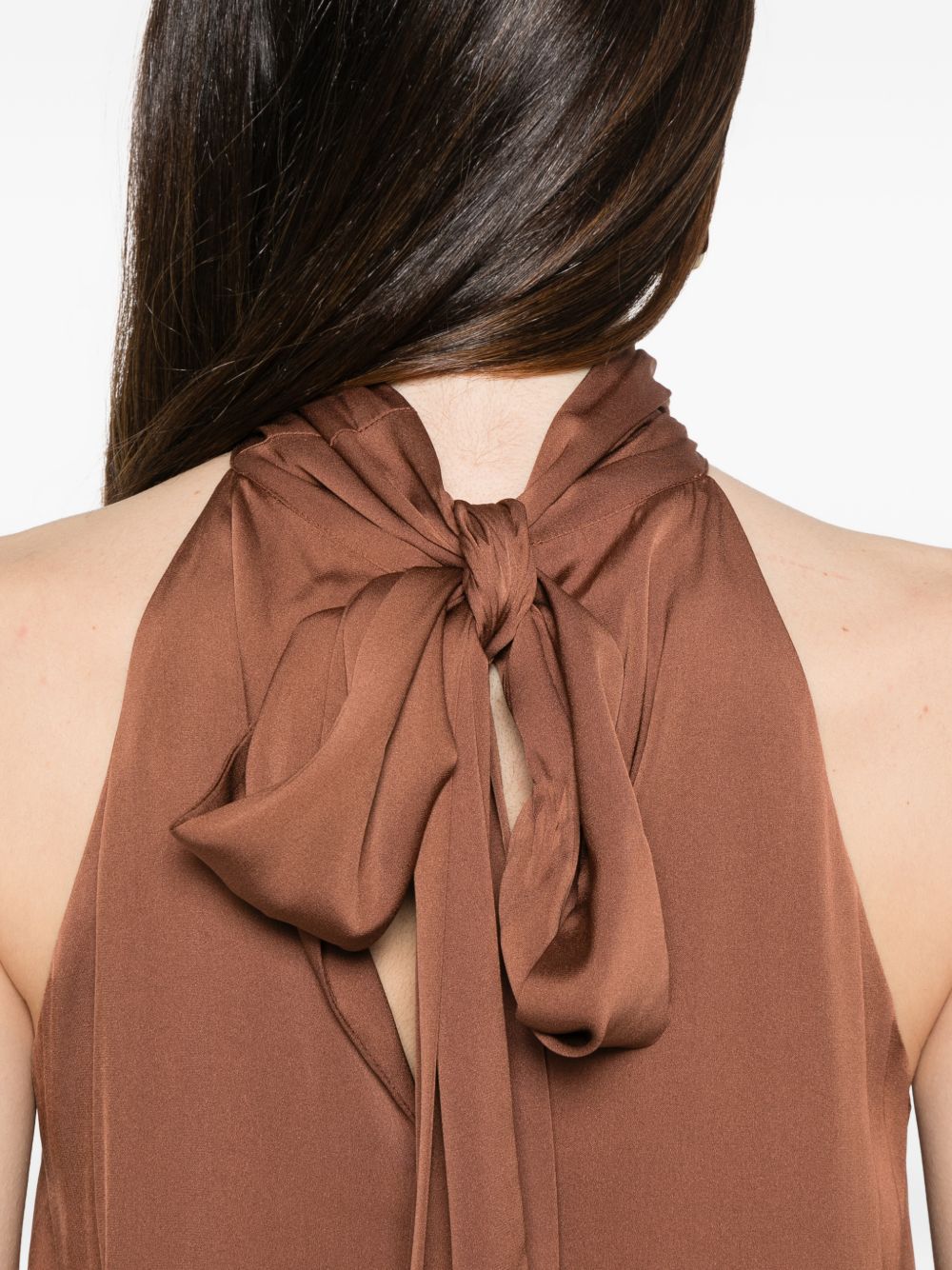 Silk95five Top - MARRONE | 677d6cdc7e5639397a3f8ebedaaf00801bd1e7de