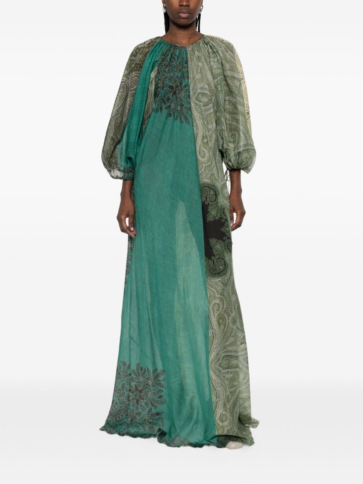 Pierre Louis Mascia Dresses - Blu e verdi | 57e46c9e0a231616fc17891d7f77540cdca29cf4
