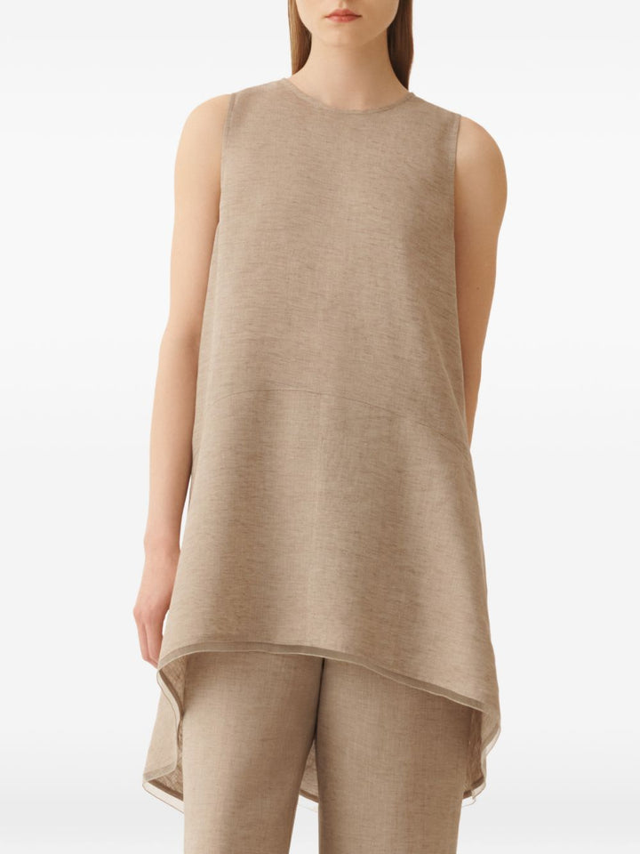 Fabiana Filippi Top - Brown | 657e05108a8e5af86ce94ad6addf9d14082beea6