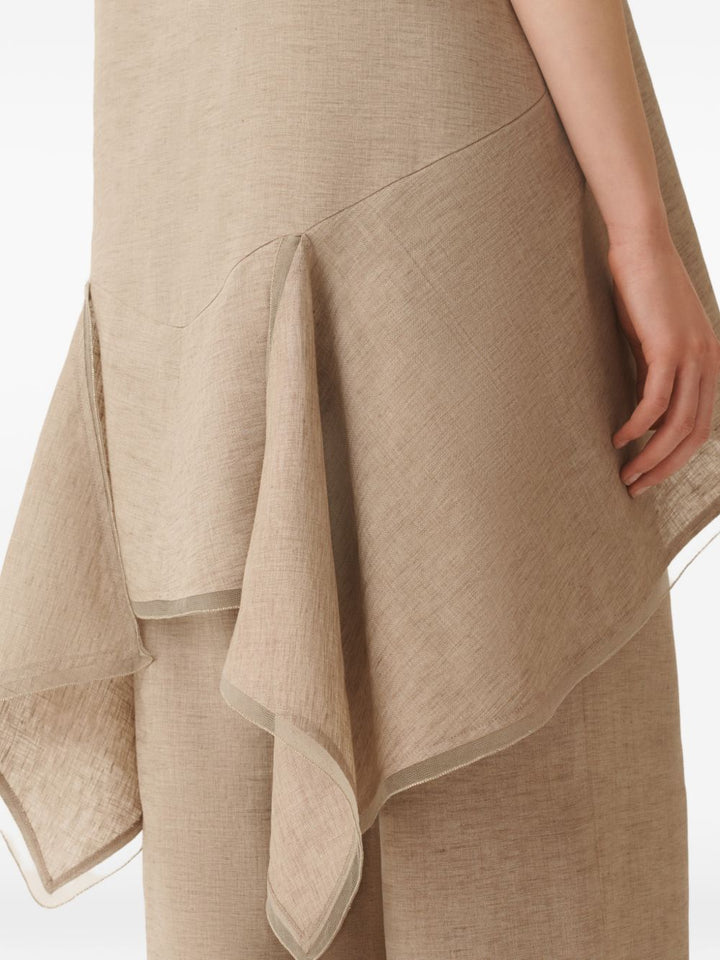 Fabiana Filippi Top - Brown | 8d6d9af9de6b731e825cacd9c2c15b494bdfdbba