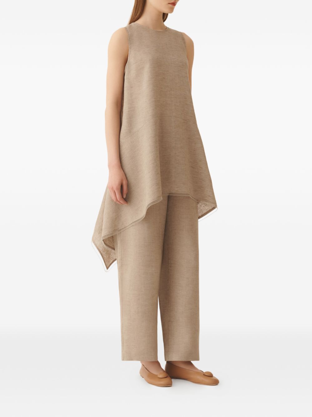 Fabiana Filippi Top - Brown | 0d86f3fd6b110eb867dccc8ddc4662bcd9dda116