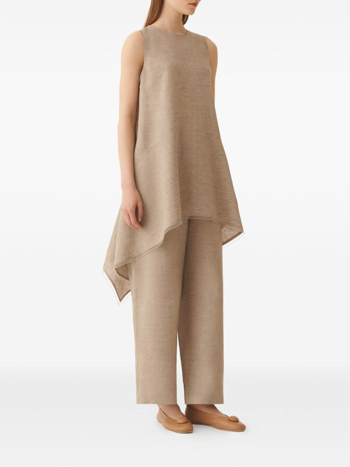 Fabiana Filippi Top - Brown | 0d86f3fd6b110eb867dccc8ddc4662bcd9dda116