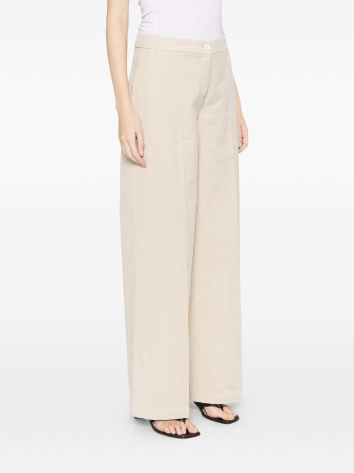 Via Masini 80 Trousers - BEIGE | cd3bf4d94ad749195b98559b4eb75a774b9474ea