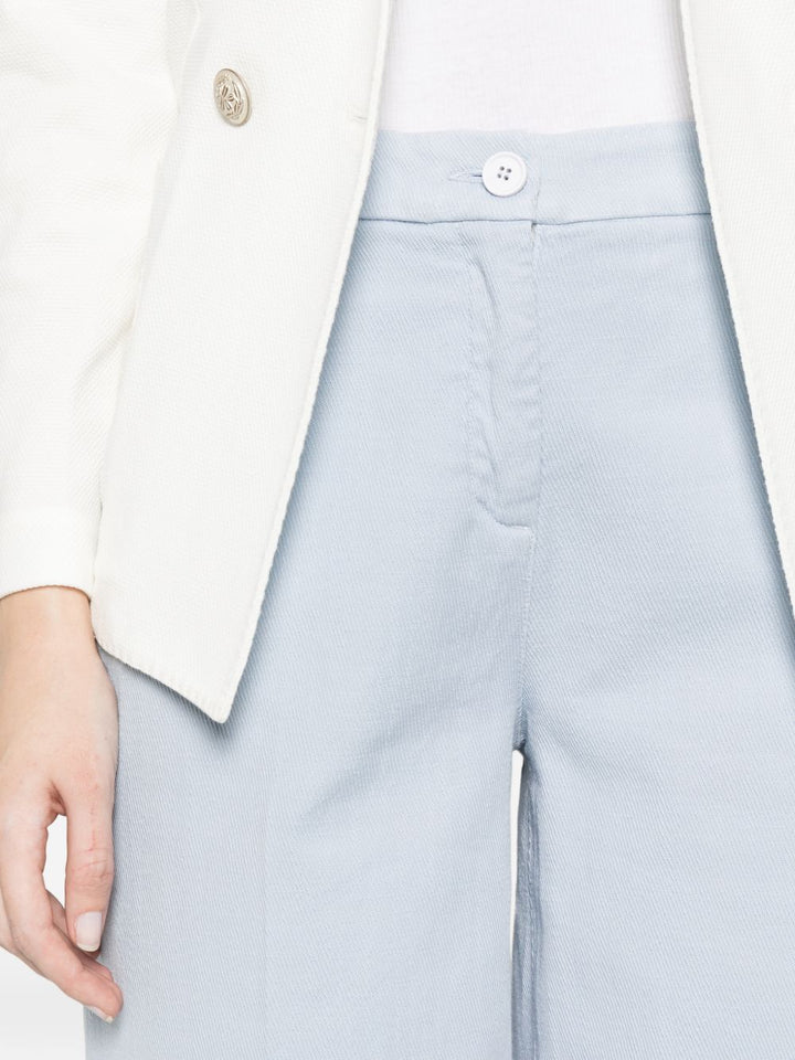 Via Masini 80 Trousers - Blue and green | 76dab92dce2403d6573300b94a3987dd842e840b