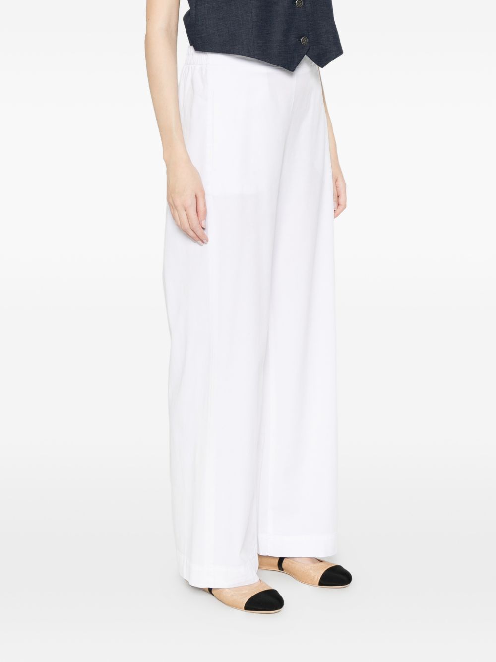 Via Masini 80 Trousers - WHITE | 6e1e75a1319605c23f6186b9dca3ccf06b648806