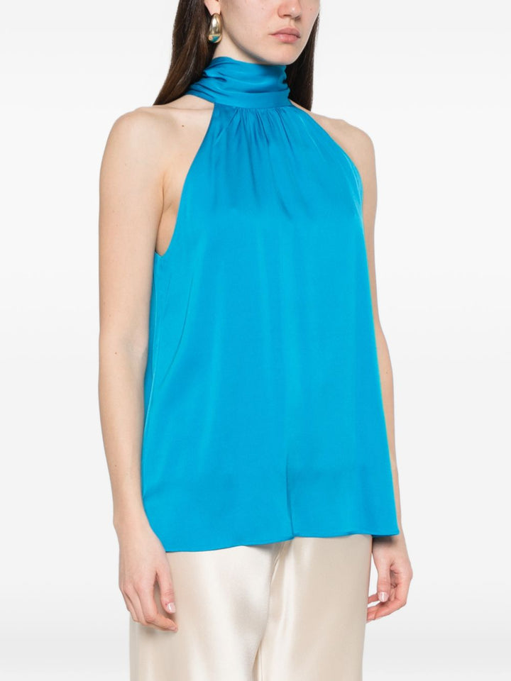Silk95five Top - Blue and green | 118428aab8e3e6f6f22eb039d364e3b9f88657bb