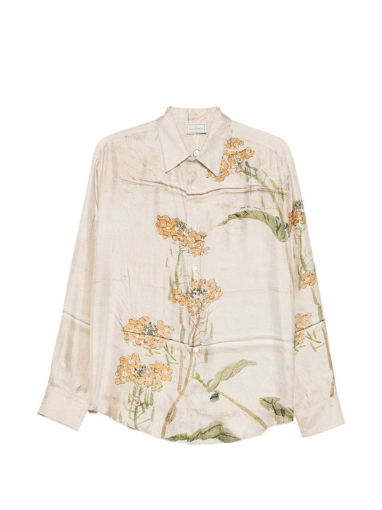Printed Silk Shirt