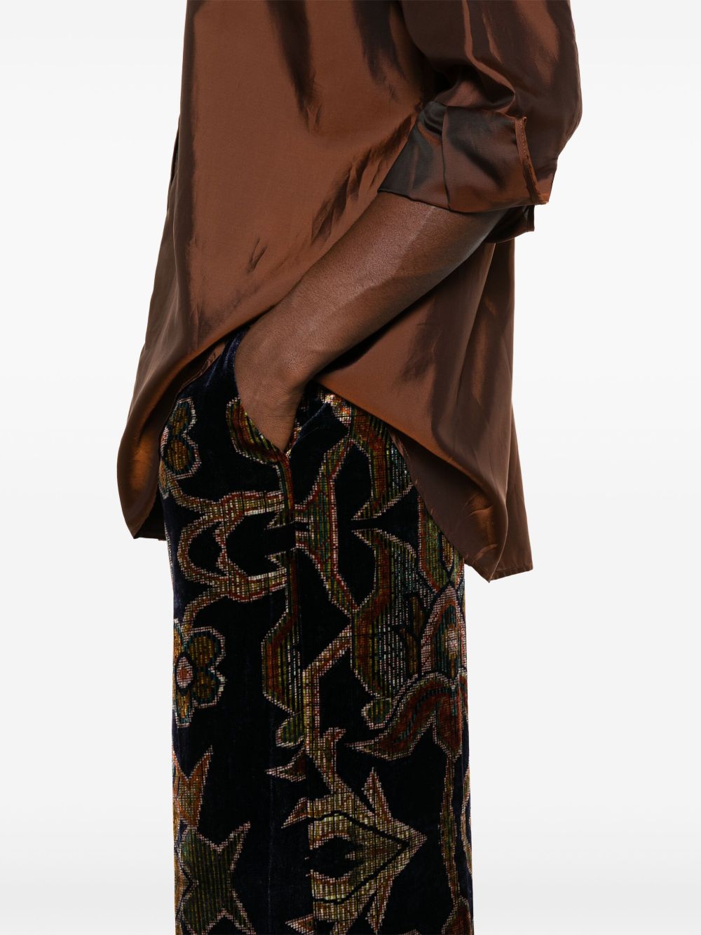 Pierre Louis Mascia Trousers - Brown | 1bfd18ae8e78ecbd0bedde35601c0fc2bae2e93a