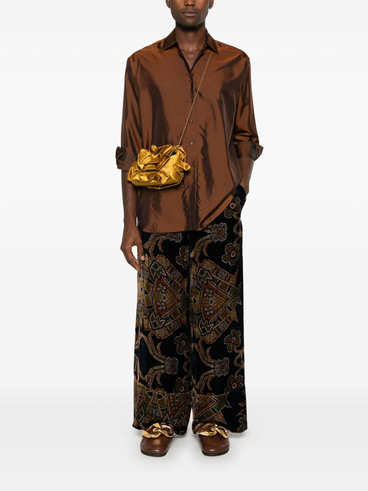 Pierre Louis Mascia Trousers - Brown | 803632fd2252a794f307cafac950ac89d6c49fa4