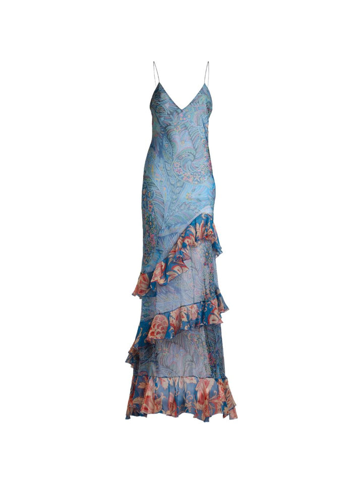 Etro Dresses - Blue and green | 0301f19184c9d57a4936ec3c0220ba961557823b