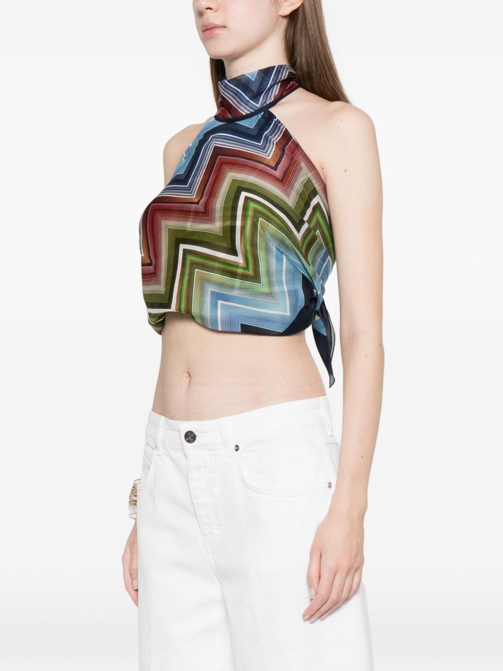 Missoni Top - Blue and green | 8b643074b435a76dbf6985d5886fb82a2192d9cb