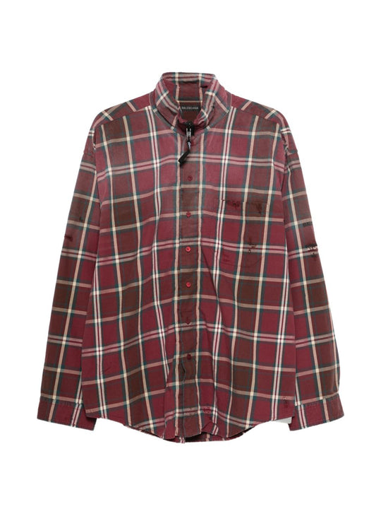 Checked Flannel Shirt
