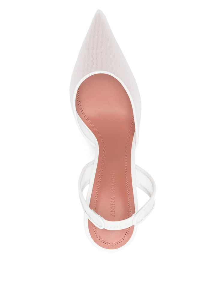 Amina Muaddi With Heel - Light and natural | e998002987d77a2992620a7971a62c880918f3f4