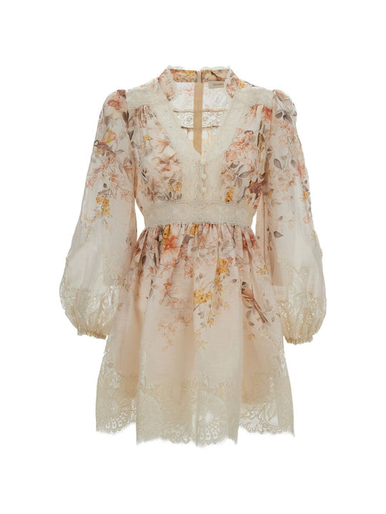 Luna Printed Mini Dress