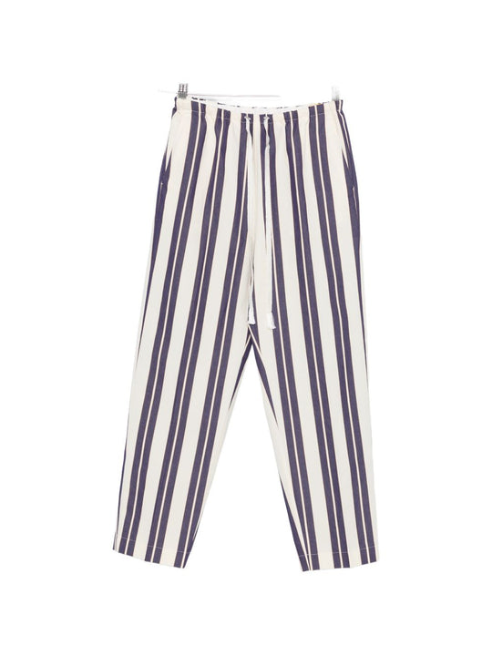 Striped Drawstring Trousers