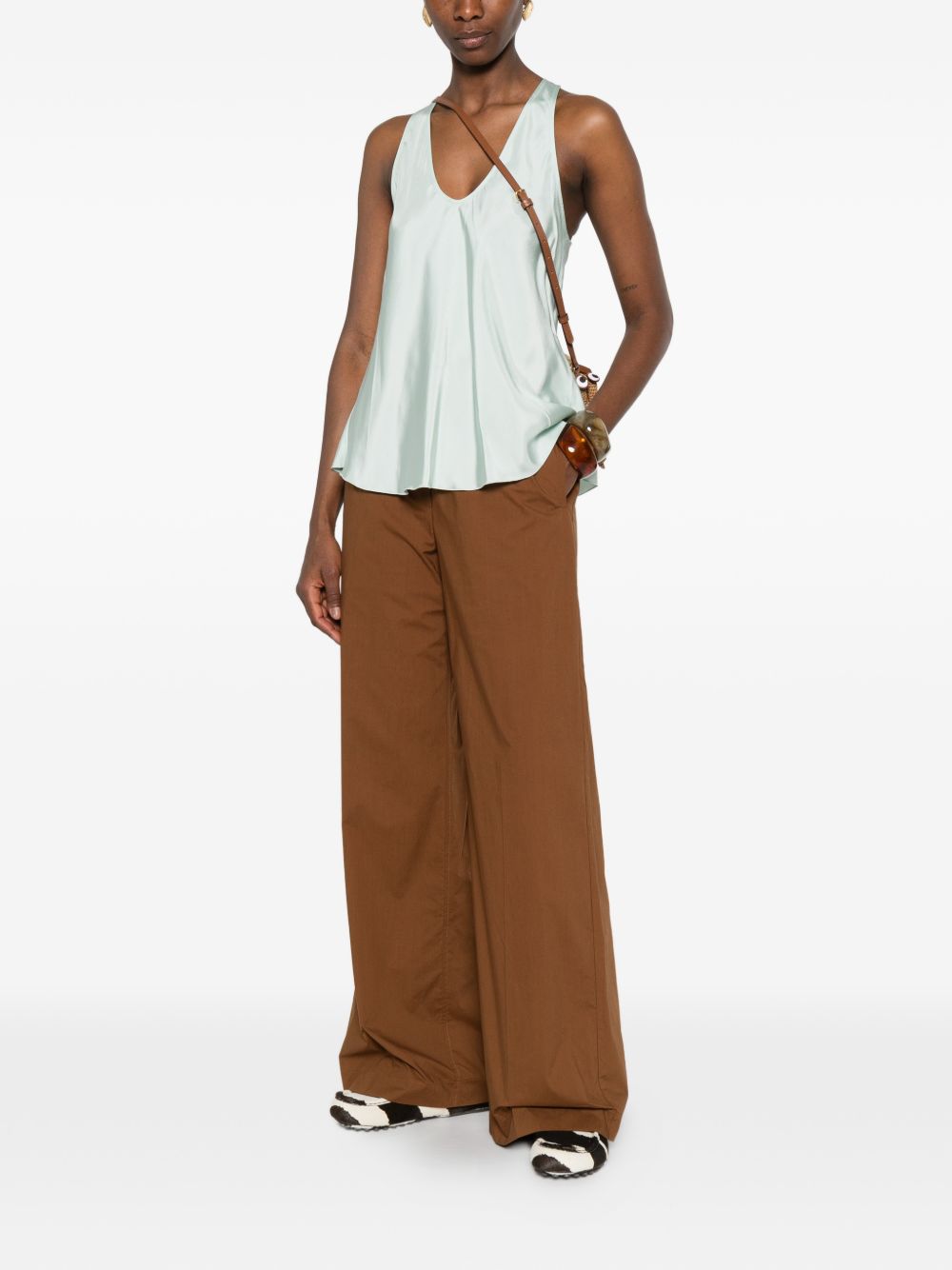 Forte Forte Top - Blue and green | f7224983a23ccc29d070ae6b1f1ce473bc9b60ff