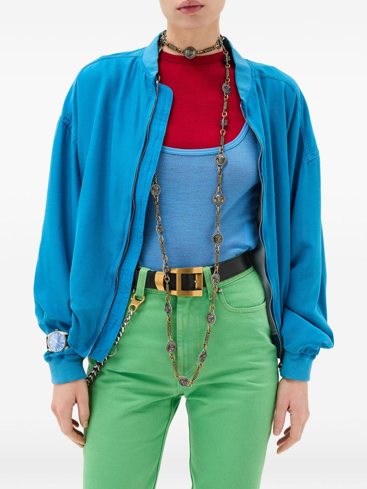 Versace Top - Blue and green | 4b840f8a5d194bc4205715dab62ba8bcaf892c7c