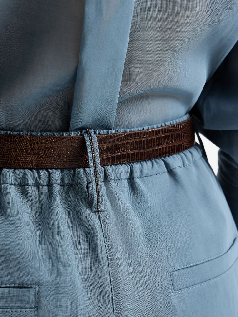 Brunello Cucinelli Trousers - Blue and green | 825a60d6d294d9eeefef6e4d2bcd6ed7cd36aa61