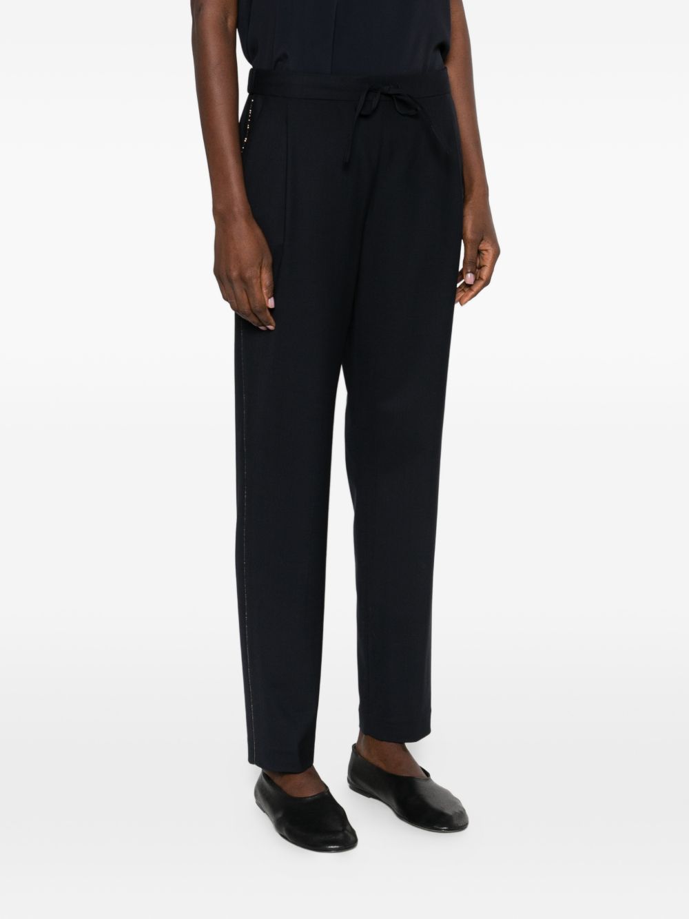 Fabiana Filippi Trousers - Blue and green | cd6e8178453fb4cc4744c5cea35015a38baee0d5