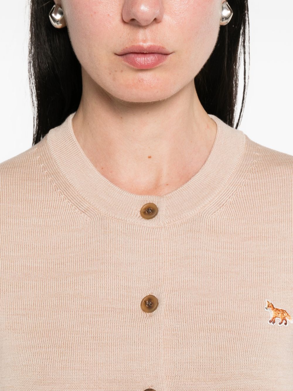 Maison Kitsune' Sweaters - Light and natural | a392567b47d940a472e3a244a6e70f999b34b796