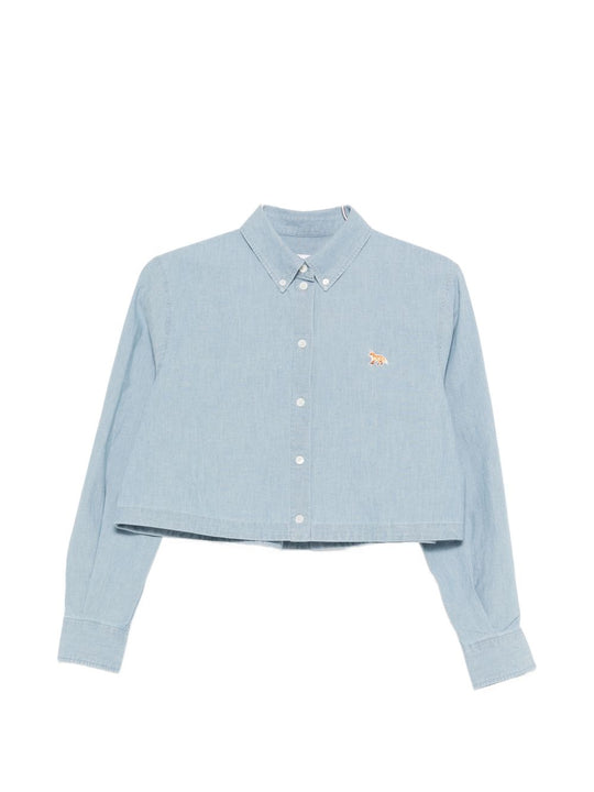 Baby Fox Cropped Shirt