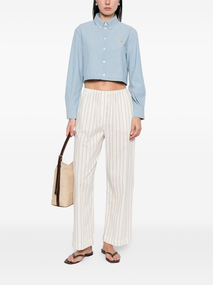 Maison Kitsune' Shirts - Blue and green | b524db100f0a05897ebc637b2b0af1601675e396