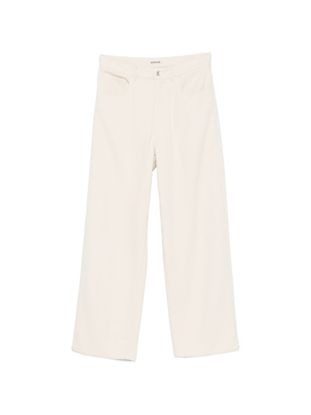 Auralee Trousers - Light and natural | 1652d1c1e31deafc6a3e70ac3a10b9a7cd41efaa