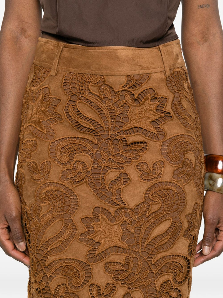 Ermanno Firenze Skirts - MARRONE | 758df2863fbdc9c79a204a91c7a70855457a77d8