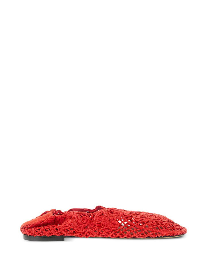 Odissi Flat shoes - RED | fe928b109412eb9f3b74a42a2a180600b09565b0