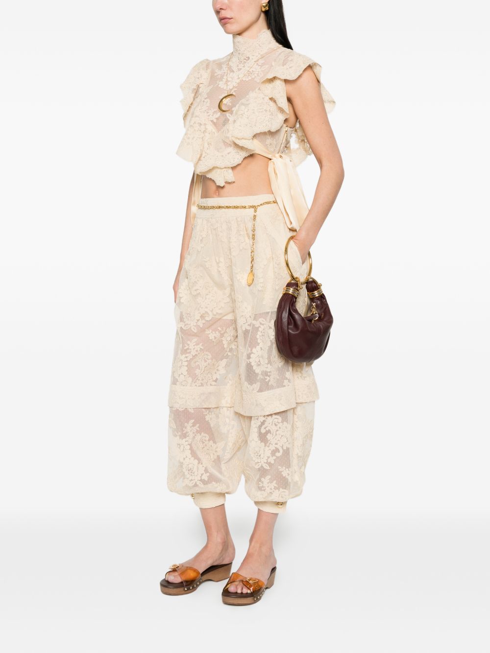 Zimmermann Trousers - Light and natural | c883ee00fb2494726610041bfd0bfa1f837e0a39